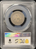1855-S Seated Liberty Quarter, G06 PGCS (25632)