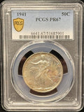 1941-P Walking Liberty Half Dollar, PR67 PCGS GS (25662)