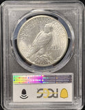 1927-P Peace Silver Dollar, MS62 PCGS. (25744)