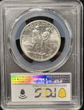 1935-D Boone Commem. Half Dollar, Unc Details. (25766)