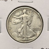 1918-P Walking Liberty Half Dollar, Nicely Circulated. (25896)