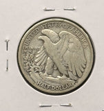 1920-S Walking Liberty Half Dollar, Nicely Circulated. (25900)