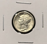 1917-S Mercury Head Dime, Choice Uncirculated. (25918)