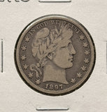1897-O Barber Half Dollar, Key Date, Nicely Circulated. (25936)