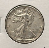 1929-S Walking Liberty Half Dollar, Nicely Circulated. (25940)
