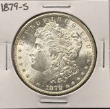1879-S Morgan Silver Dollar, Choice Uncirculated, (25952)