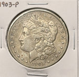 1903-P Morgan Silver Dollar, Nicely Circulated  (25996)