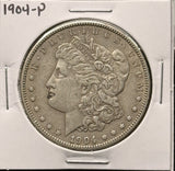 1904-P Morgan Silver Dollar, Nicely Circulated, (26001)
