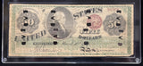 1863 Legal Tender Contemporary Counterfeit Cancelled Note, (26013)