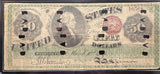 1863 Legal Tender Contemporary Counterfeit Cancelled Note, (26013)