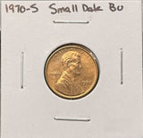 1970-S Lincoln Memorial Cent, Choice Uncirculated Red. (26264)