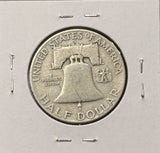 1949-D Franklin Half Dollar, Nicely Circulated, (26278)