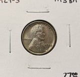 1929-S Lincoln Wheat Cent,  Uncirculated Brn. (26326)