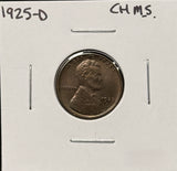 1925-D Lincoln Wheat Cent, Choice Uncirculated R/B. (26352)