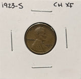 1923-S Lincoln Wheat Cent, Choice XF. (26364)