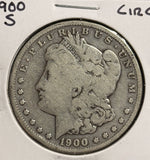 1900-S Morgan Silver Dollar, Nicely Circulated (26518)