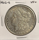 1902-S Morgan Silver Dollar, Nicely Circulated XF/AU  (26528)
