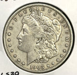 1903-S Morgan Silver Dollar, Original Choice XF, (26539)