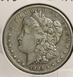 1904-S Morgan Silver Dollar, Nicely Circulated VF/XF, (26545)