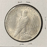 1922-D Peace Silver Dollar, Nice Uncirculated, (26562)