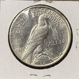 1926-D Peace Silver Dollar, Choice Uncirculated, (26602)