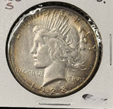 1928-S Peace Silver Dollar, Choice Uncirculated, (26616)