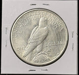 1935-S Peace Silver Dollar, Choice AU, (26632)