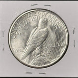 1935-S Peace Silver Dollar, Nice Uncirculated, (26634)