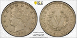 1886-P Liberty 'V' Nickel, XF45 PCGS GS. (26646)