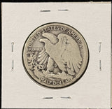 1916-S Walking Liberty Half Dollar, Nicely Circulated. (26668)