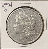 1894-0 Morgan Silver Dollar, AU, (26762)