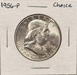 1956-P Franklin Half Dollar, Choice Uncirculated,  (26790)