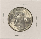 1948-D Franklin Half Dollar, Choice Uncirculated FBL,  (26792)