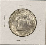 1950-D Franklin Half Dollar, Choice Uncirculated FBL,  (26802)