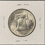 1951-D Franklin Half Dollar, Choice Uncirculated FBL,  (26808)