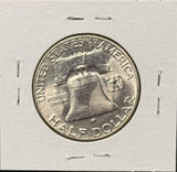 1957-P Franklin Half Dollar, Choice Uncirculated,  (26838)