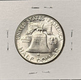 1960-D Franklin Half Dollar, Choice Uncirculated,  (26848)