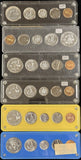 1960-1964 Silver Proof sets, Complete Run, 6 sets in all. (26867)