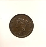 1851 Half Cent, C-1. MS61 BN, NGC (26875)