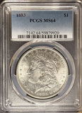 1883-P Morgan Silver Dollar, MS64 PCGS, White (26891)