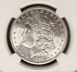 1889-S Morgan Silver Dollar, MS63 NGC, White (26903)