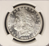 1883-CC Morgan Silver Dollar, MS62 DPL NGC, White (26907)