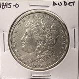 1895-O Morgan Silver Dollar, Key Date, Nice AU Details, (26966)