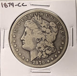 1879-CC Morgan Silver Dollar, Nicely Circulated, (26970)