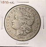1878-CC Morgan Silver Dollar, Nicely Circulated, (26994)