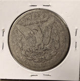 1878-CC Morgan Silver Dollar, Nicely Circulated, (27001)