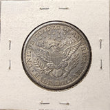 1893-O Barber Half Dollar, Key Date, Choice AU+.  (27020) Lots of luster under a great looking skin.