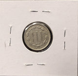 1872-P Nickel Three Cents, Nicely Circulated, (27060)