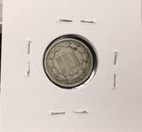 1876-P Nickel Three Cents, Nicely Circulated VG, (27064)