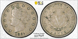 1885-P Liberty "V" Nickel, Key Date. XF45 PCGS GS (27109) (Copy)